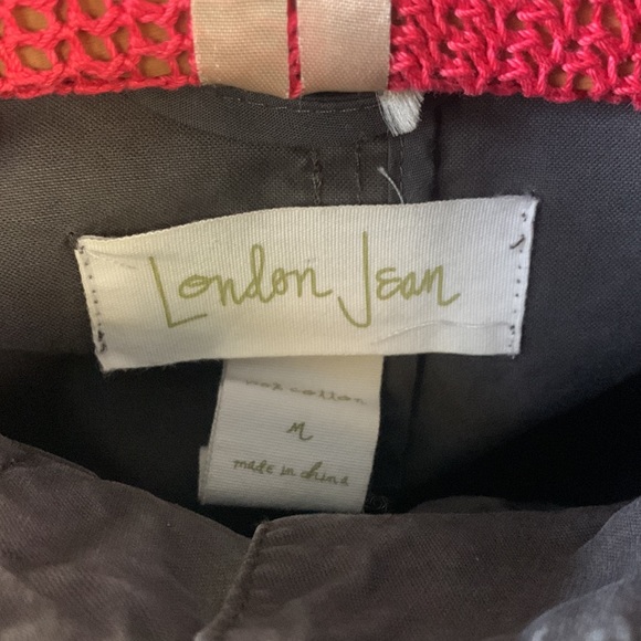 Quilted Moto Biker London Jean Light Jacket - Picture 5 of 8